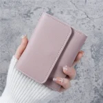 portefeuille femme violet